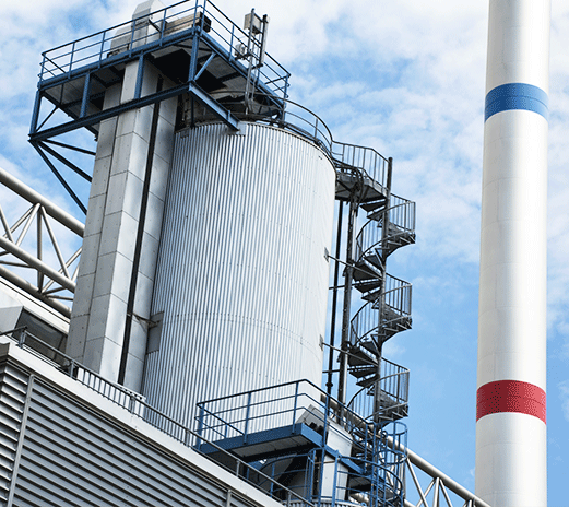 Interet_Valorisation_Energetique_Paprec Cheminée d'usine