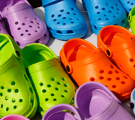 Thermodurcissables Plusieurs chaussures en résine
