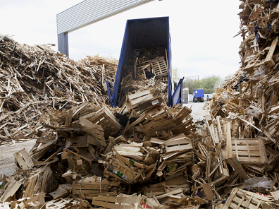 Le devenir des déchets de bois