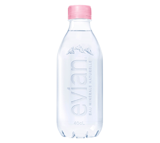 Evian_Nude_plastique_recycle