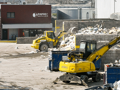 Le tri des déchets de chantiers