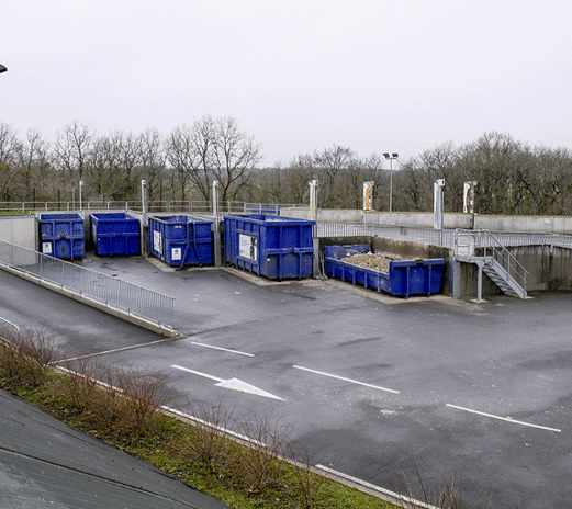 Recycling centre management