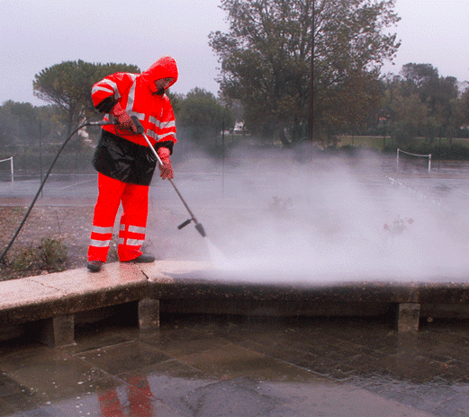 Sanitation and pressure cleaning