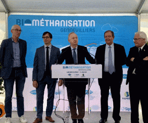 Gennevilliers : Paprec Energies, le Syctom et le Sigeif  lancent le projet Biométhanisation