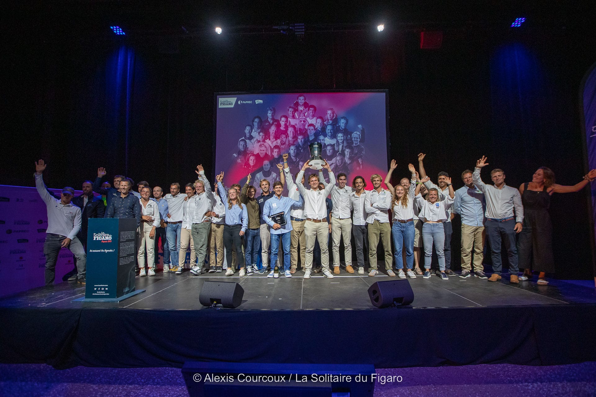 Remise des prix de la Solitaire du Figaro 2022 - Saint Nazaire le 10/09/2022