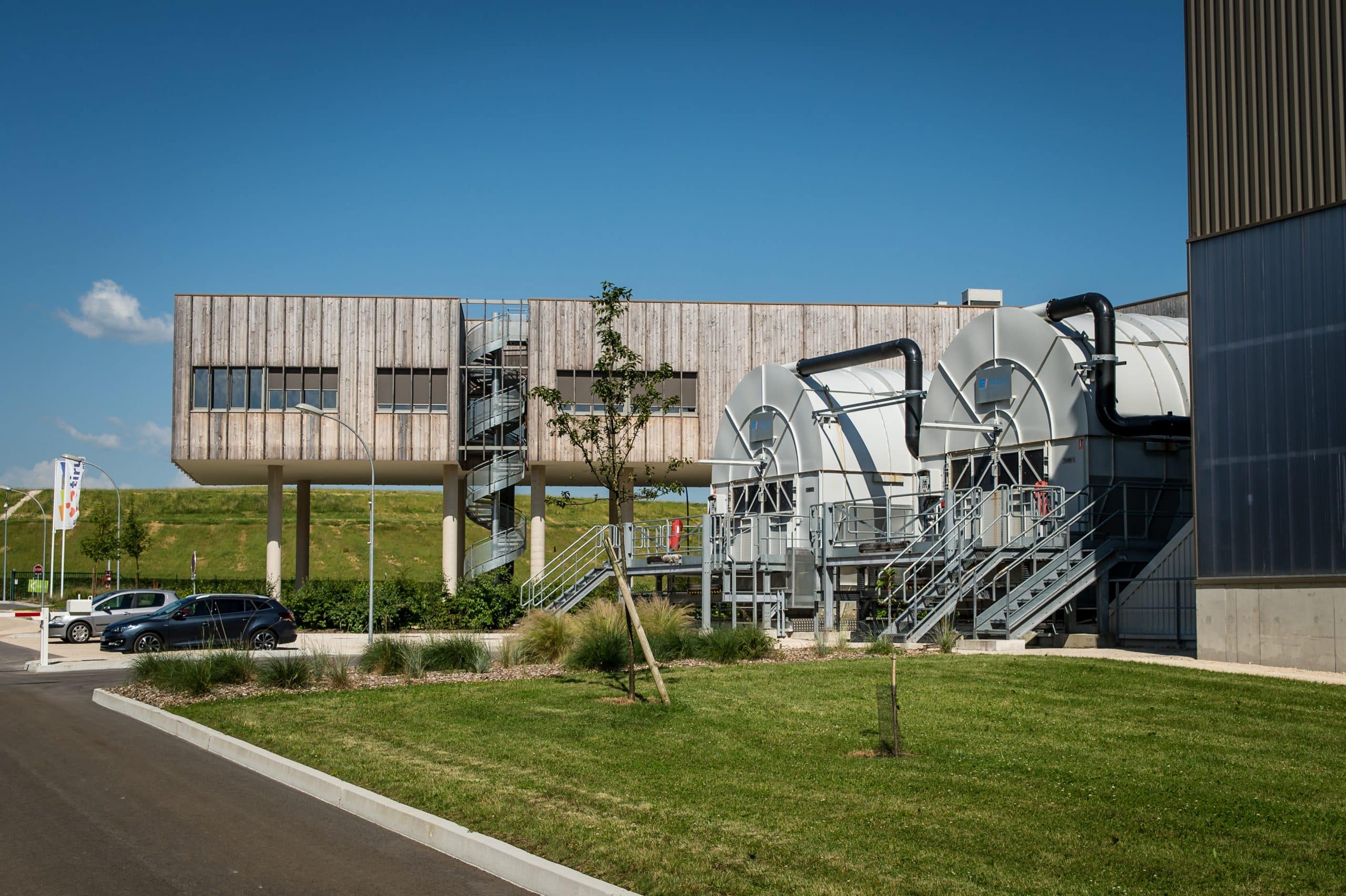 Inauguration de l'unité  bio énergétique de Bourg-en-Bresse